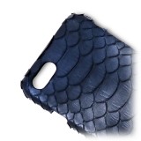 Ammoment - Python in Calcite Blue - Leather Cover - iPhone 8 / 7