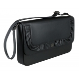 Priscilla Dinamo - Mademoiselle Maxi Clutch Bag - Black - Bag - Made in Italy - Luxury Exclusive Collection