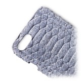 Ammoment - Pitone in Grigio Pomice - Cover in Pelle - iPhone 8 / 7