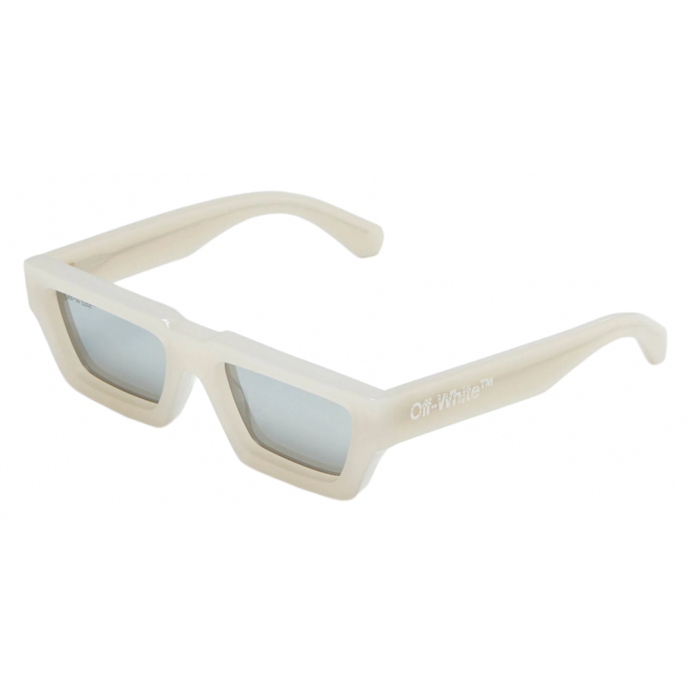 Off-White - Manchester Sunglasses - White - Luxury - Off-White Eyewear -  Avvenice