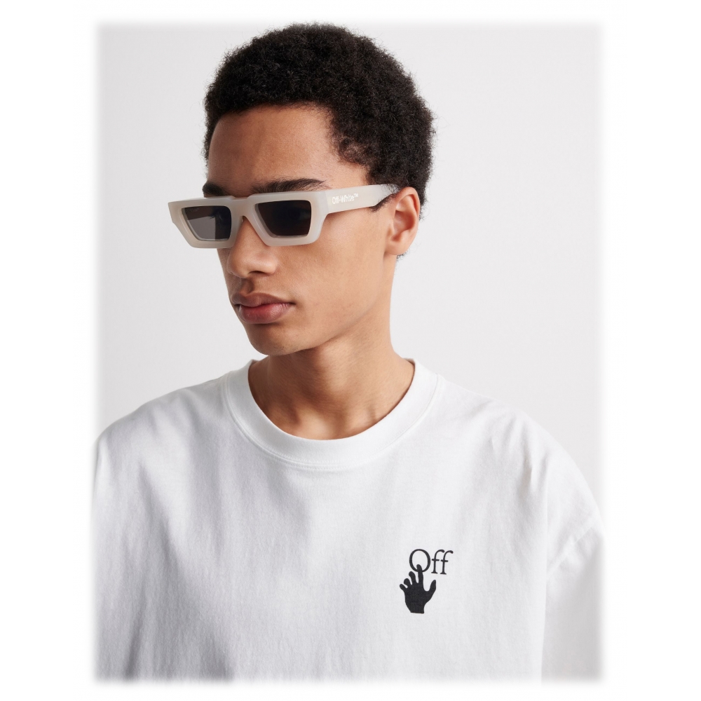 Off-White - Manchester Sunglasses - Tortoise Brown - Luxury - Off-White  Eyewear - Avvenice