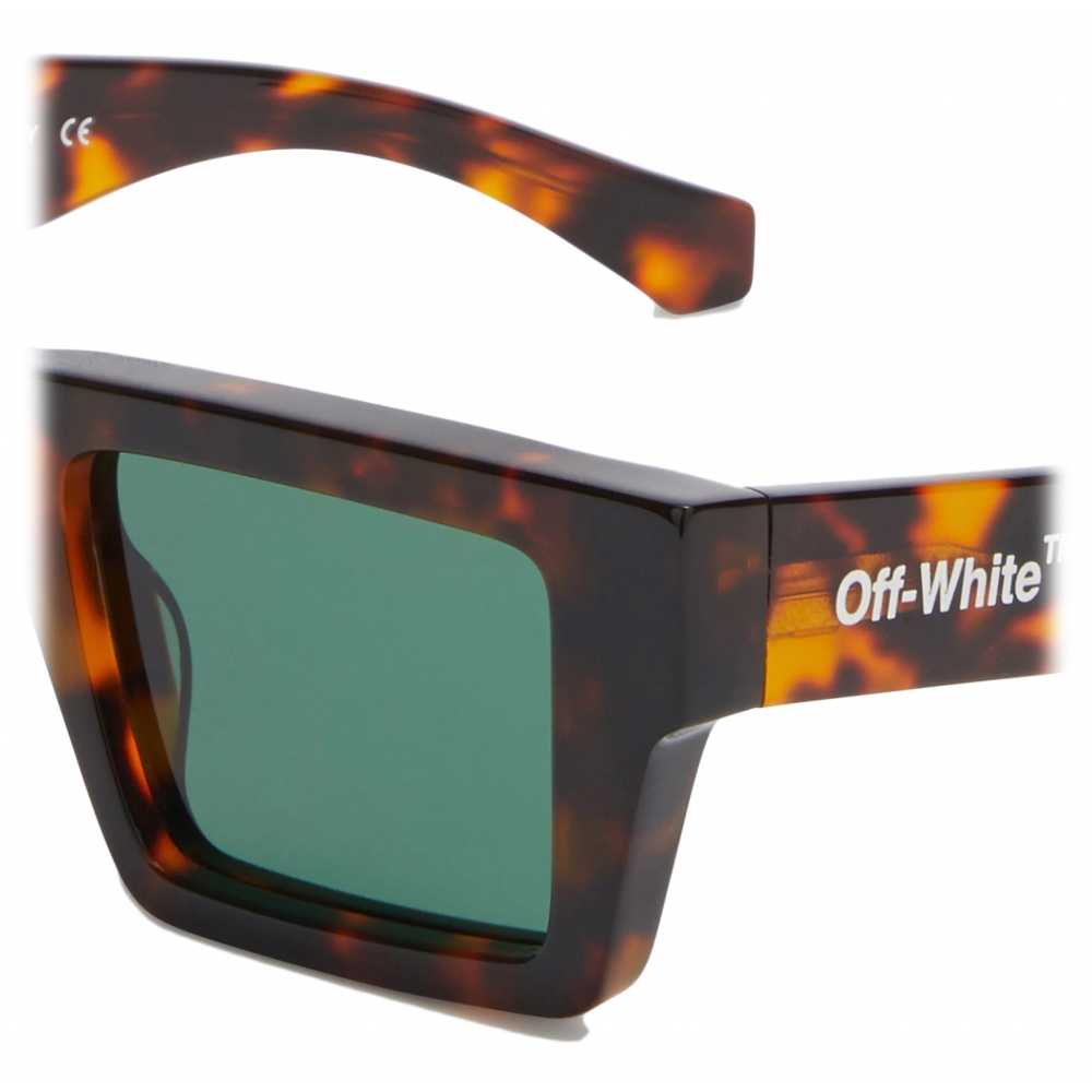 Off-White Tortoiseshell Nassau Sunglasses Off-White