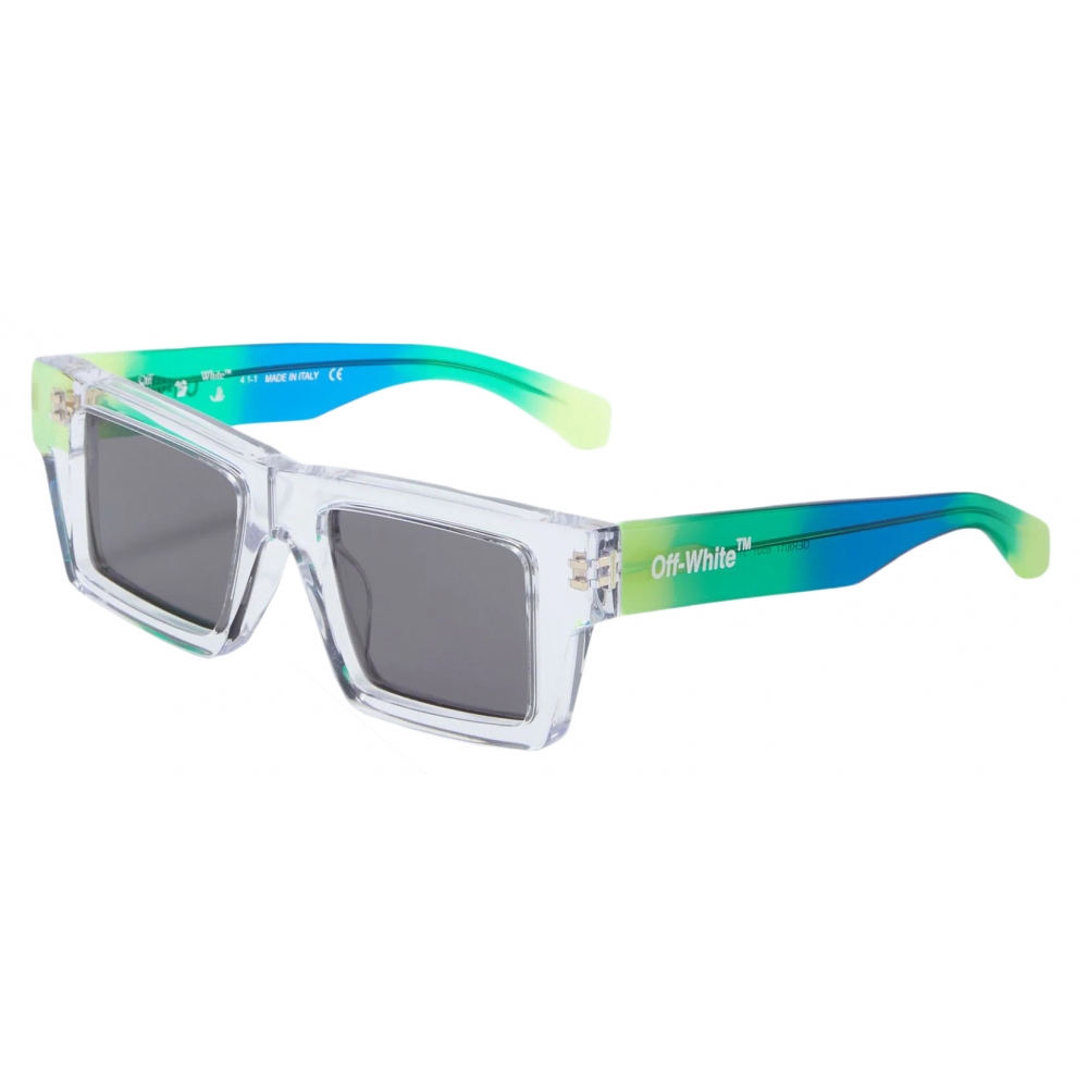 Off-White - Nassau Sunglasses - Transparent - Luxury - Off-White