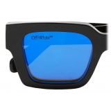 Off-White - Occhiali da Sole Virgil - Nero Blu - Luxury - Off-White Eyewear