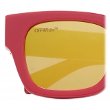 Off-White - Occhiali da Sole Zurich - Rosso - Luxury - Off-White Eyewear