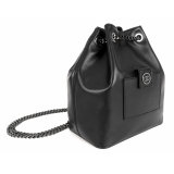 Priscilla Dinamo - Back for Good - Black - Backpack - Bag - Made in Italy - Luxury Exclusive Collection