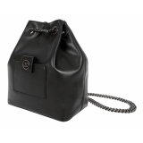Priscilla Dinamo - Back for Good - Black - Backpack - Bag - Made in Italy - Luxury Exclusive Collection