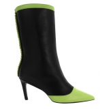 Priscilla Dinamo - Catwalk - Green - Shoes - Made in Italy - Luxury Exclusive Collection