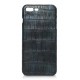 Ammoment - Caimano in Nero del Nord Chiaro - Cover in Pelle - iPhone 8 Plus / 7 Plus