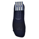 Fefè Napoli - Soletta Be Happy Blu Navy - Calze - Handmade in Italy - Luxury Exclusive Collection