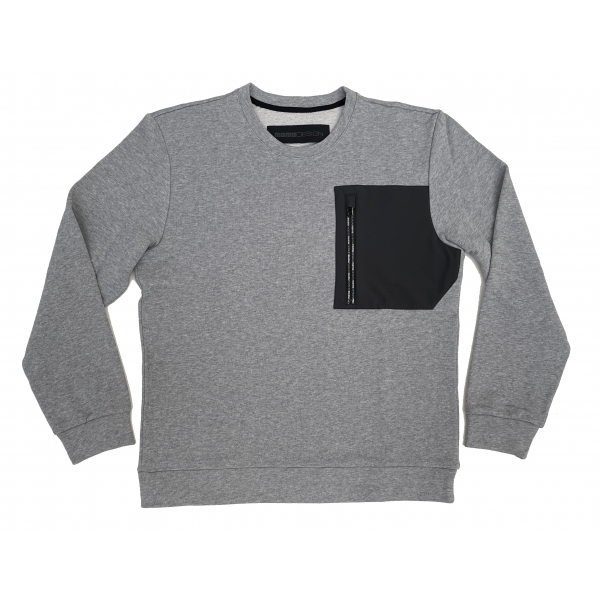 Momo Design - Spalato Sweatshirt - Grey - Shirt - Made in Italy - Luxury Exclusive Collection