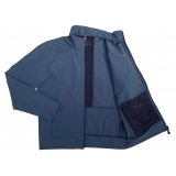 Momo Design - Galway Outerwear Jacket - Navy Blue - Jacket - Made in Italy - Luxury Exclusive Collection