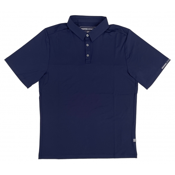Momo Design - Firenze Polo Shirt - Blue Navy - Shirt - Made in Italy - Luxury Exclusive Collection