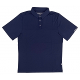 Momo Design - Firenze Polo Shirt - Blue Navy - Shirt - Made in Italy - Luxury Exclusive Collection