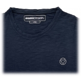 Momo Design - Minneapolis T-Shirt - Navy Blue - T-shirt - Made in Italy - Luxury Exclusive Collection