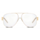 Dior - Sunglasses - DiorSignature A3U - Crystal Gold Blue - Dior Eyewear