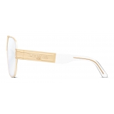 Dior - Sunglasses - DiorSignature A3U - Crystal Gold Blue - Dior Eyewear