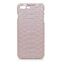 Ammoment - Pitone in Rosa Nacre - Cover in Pelle - iPhone 8 Plus / 7 Plus
