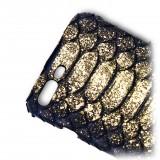 Ammoment - Python in Demeter Gold - Leather Cover - iPhone 8 Plus / 7 Plus
