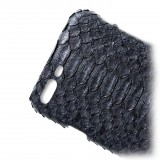 Ammoment - Pitone in Nero - Cover in Pelle - iPhone 8 Plus / 7 Plus
