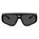 Dolce & Gabbana - Occhiale da Sole DG Crossed - Nero - Dolce & Gabbana Eyewear