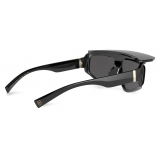 Dolce & Gabbana - Occhiale da Sole DG Crossed - Nero - Dolce & Gabbana Eyewear