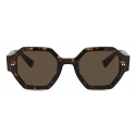 Dolce & Gabbana - Occhiale da Sole Gros Grain - Havana - Dolce & Gabbana Eyewear