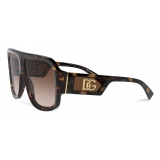 Dolce & Gabbana - Occhiale da Sole Magnificent - Havana - Dolce & Gabbana Eyewear