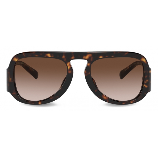 Dolce & Gabbana - Occhiale da Sole Magnificent - Havana - Dolce & Gabbana Eyewear