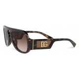 Dolce & Gabbana - Occhiale da Sole Magnificent - Havana - Dolce & Gabbana Eyewear