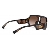 Dolce & Gabbana - Occhiale da Sole Magnificent - Havana - Dolce & Gabbana Eyewear