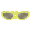 Dolce & Gabbana - Reborn To Live Sunglasses - Yellow - Dolce & Gabbana Eyewear