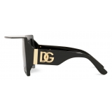 Dolce & Gabbana - Visor Sunglasses - Black - Dolce & Gabbana Eyewear