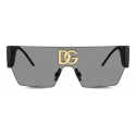 Dolce & Gabbana - Occhiale da Sole Geometric Transparency - Nero - Dolce & Gabbana Eyewear