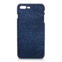 Ammoment - Stingray in Glitter Metallic Blue - Leather Cover - iPhone 8 Plus / 7 Plus