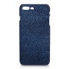 Ammoment - Razza in Glitter Blu Metallico - Cover in Pelle - iPhone 8 Plus / 7 Plus