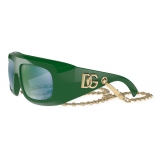 Dolce & Gabbana - Occhiale da Sole Joy Therapy - Verde - Dolce & Gabbana Eyewear