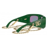 Dolce & Gabbana - Joy Therapy Sunglasses - Green - Dolce & Gabbana Eyewear