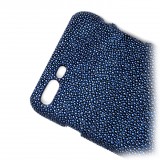 Ammoment - Razza in Glitter Blu Metallico - Cover in Pelle - iPhone 8 Plus / 7 Plus