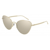 Pomellato - Nudo Sautoir Sunglasses - Cat-Eye - Gold Brown - Pomellato Eyewear