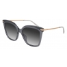 Pomellato - Nudo Bilayer Sunglasses - Round - Black Gold Grey - Pomellato Eyewear