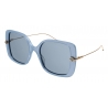 Pomellato - M’ama Non M’ama Sunglasses - Square - Gold Blue - Pomellato Eyewear