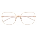 Pomellato - Square Optical Glasses - Gold - Pomellato Eyewear
