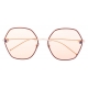 Pomellato - Occhiali da Sole Geometrica - Rosa - Pomellato Eyewear