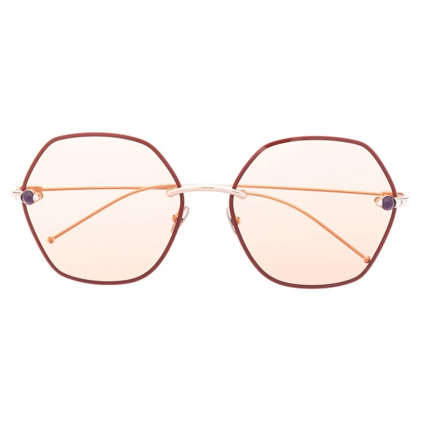 Pomellato - Occhiali da Sole Geometrica - Rosa - Pomellato Eyewear