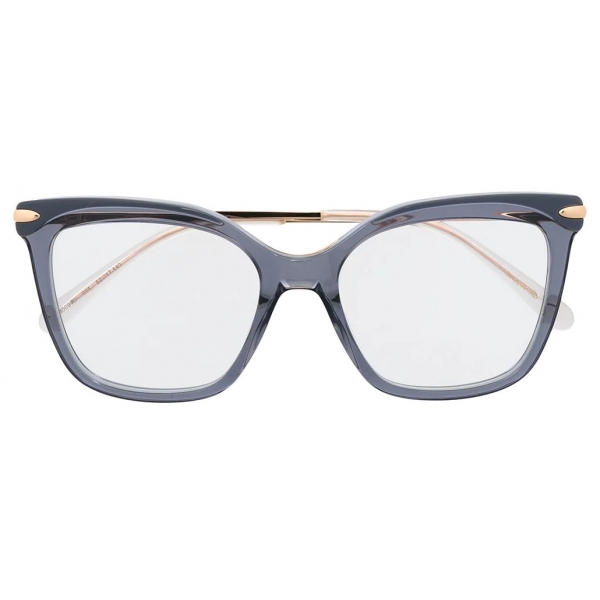 Pomellato - Butterfly Frame Optical Glasses - Grey Gold - Pomellato Eyewear