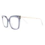 Pomellato - Butterfly Frame Optical Glasses - Grey Gold - Pomellato Eyewear