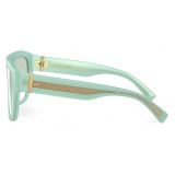 Dolce & Gabbana - Renaissance Sunglasses - Opal Mint - Dolce & Gabbana Eyewear