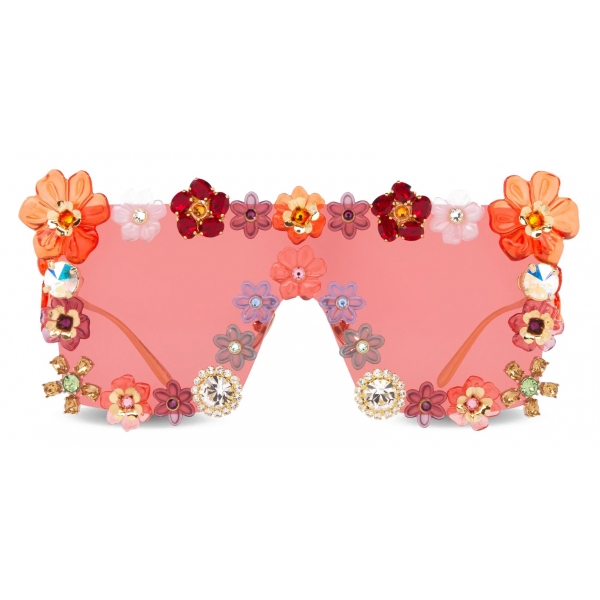 Dolce & Gabbana - Renaissance Sunglasses - Pink - Dolce & Gabbana Eyewear