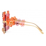 Dolce & Gabbana - Renaissance Sunglasses - Pink - Dolce & Gabbana Eyewear